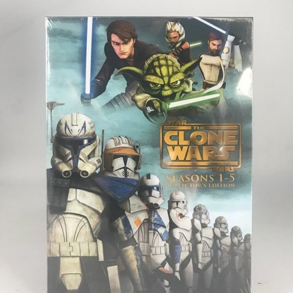 Star the clone wars season 1-7 DVD Disc- Box set Brand new Sealed